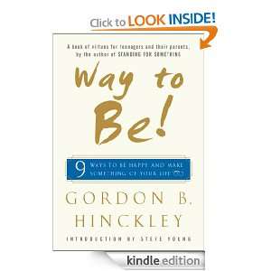 Way to Be Gordon B. Hinckley, Steve Young  Kindle Store