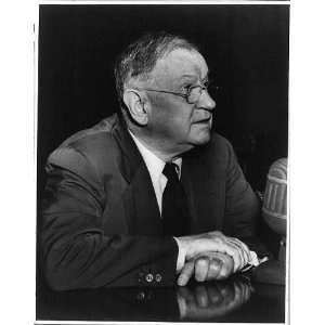 Harold LeClaire Ickes,1874 1952,US Administrator,politician,seated at 