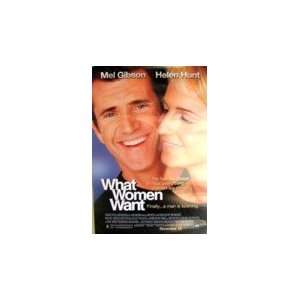   Want   Mel Gibson, Helen Hunt  Movie Poster 27 X 40 