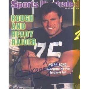 Howie Long Autographed Sports Illustrated Magazine (Raiders)