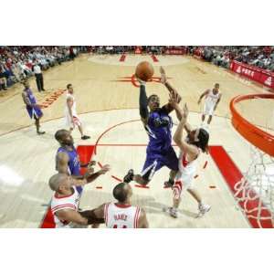  Sacramento Kings v Houston Rockets Jason Thompson and 