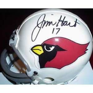  Jim Hart Autographed Mini Helmet