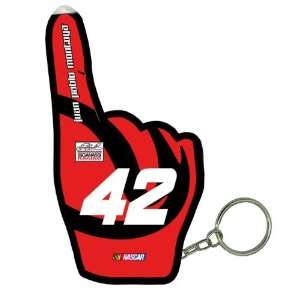  Juan Pablo Montoya NASCAR Number 1 Fan Led Key Chain 