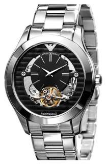 Emporio Armani Meccanico Automatic Stainless Steel Watch  