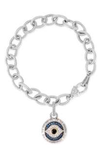 Judith Ripka Evil Eye Berge Link Bracelet  