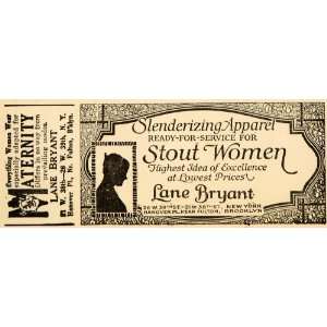  1923 Ad Lane Bryant Women Apparel Clothing Maternity 