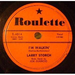   and Write Myself a Letter/im Walkin  78 RPM Larry Storch . Music