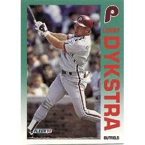  1992 Fleer #529 Lenny Dykstra