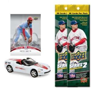 2008 Upper Deck Collectibles MLB Chevrolet Corvette with HOF Trading 
