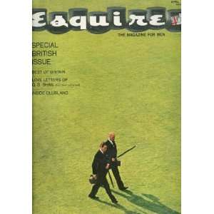 Esquire 1958  April Roald Dahl, Malcolm Muggeridge. Contributors 