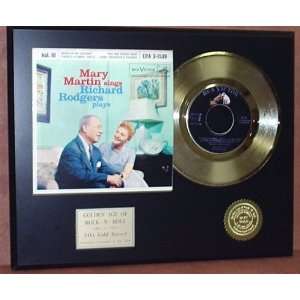 MARY MARTIN GOLD 45 RECORD PICTURE SLEEVE LIMITED EDITION DISPLAY