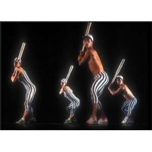    Momix Baseball, Note Card by michael ward, 7x5