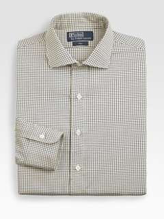 Polo Ralph Lauren   Custom Fit Tattersall Estate Dress Shirt