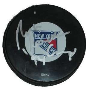 Mike Keenan Signed New York Rangers Hockey Puck 94 Cup