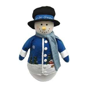  35 Indoor Plush Inflatable Frosty Christmas Snowman 
