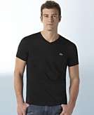    Lacoste Core T Shirt Pima Cotton V Neck Tee Shirt customer 