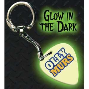  Olly Murs Glow In The Dark Premium Guitar Pick Keyring 