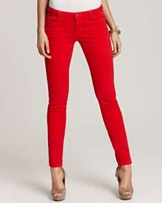 MICHAEL Michael Kors Skinny Jeans in True Red