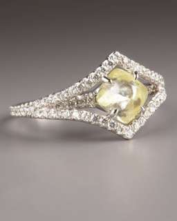 Yellow Diamond Ring  