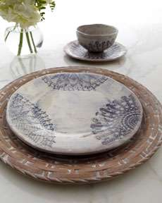 Patterned Dinnerware   Tabletop   Home   