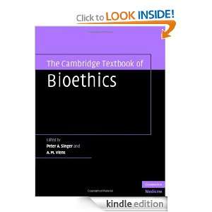 The Cambridge Textbook of Bioethics Singer/Viens, Peter A. Singer, A 