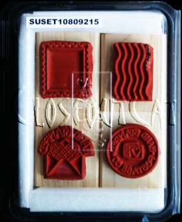 STAMPIN UP Postage STAMPS SET Rare Postmark Mail Co Postal Stamp Hand 