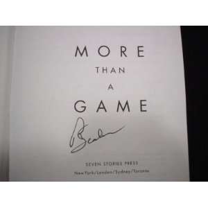  Phil Jackson Autographed Book More Than A Game JSA Cert 