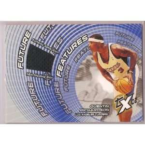   Topps Xpectations Future Features Quentin Richardson Game Used Card