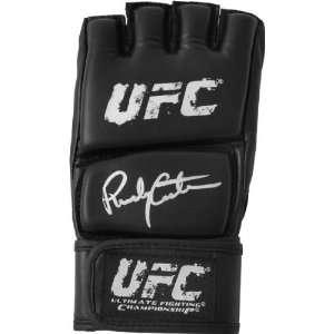  Randy Couture Autographed UFC Black Glove Sports 