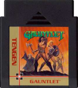 GAUNTLET TENGEN NES Nintendo Game  