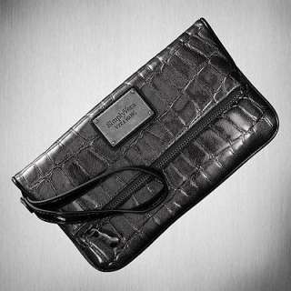 Simply Vera Vera Wang Crocodile Fold Over Clutch