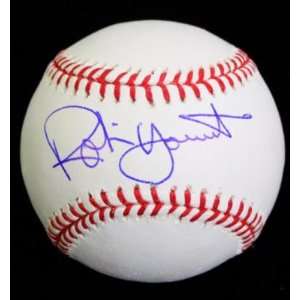 Robin Yount Autographed Ball   Oml Psa dna   Autographed Baseballs