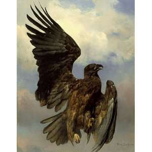 FRAMED oil paintings   Rosa Bonheur   24 x 32 inches   Wounded Eagle