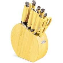 Fiesta® SUNFLOWER 11 Pc Cutlery Set w/ Wood Block  
