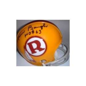 Sammy Baugh autographed Football Mini Helmet (Washington Redskins)