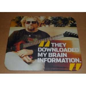 SAMMY HAGAR They ed My Brain COMPUTER MOUSE PAD