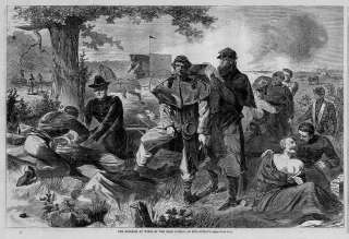 SURGEON, WINSLOW HOMER 1862 CIVIL WAR ENGRAVING SURGEON  