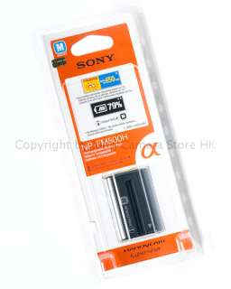 Original Genuine Sony Rechargeable Battery for Sony Alpha DSLRs NP 