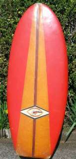   Jeffrey Dale Belly Board surfboard waves foam glassed collectable 1965