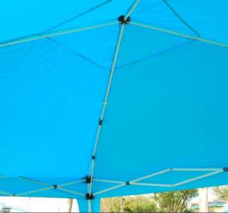  10x10 Easy Set Pop Up Outdoor Wedding Party Tent Canopy Gazebo Blue