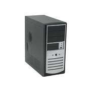 Foxconn TS 001(H+A)+ISO 450 4S 350W ATX Mid Tower Case (Black/Silver)