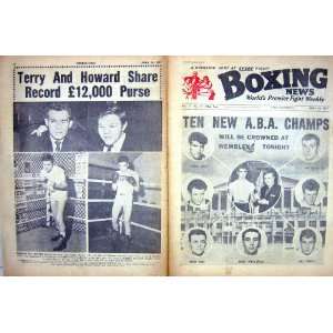    BOXING 1961 EVANS KEDDIE GAMBLE WALKER TAYLOR MILLS