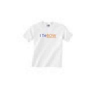  Tim Tebow I teBOW white t shirt womens small Sports 
