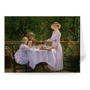  Summer Afternoon Tea by Thomas Barrett   Greeting Card 