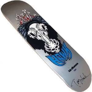 Tony Hawk Autographed Silver Vulture Skateboard Deck