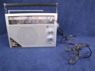 General Electric GE Portable AM/FM Radio  
