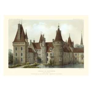  French Chateaux IV Premium Giclee Poster Print by Victor 