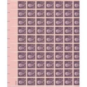 Walter F. George Full Sheet of 70 X 4 Cent Us Postage Stamps Scot 