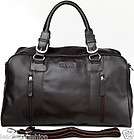 Thanksgiving Day Gift Mens Nappa Leather Tote Travel Duffle Gym Bag 