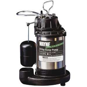  Wayne CDU980 3/4 HP Stainless Submersible Sump Pump